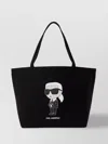 Karl Lagerfeld Ikon Shopper In Black