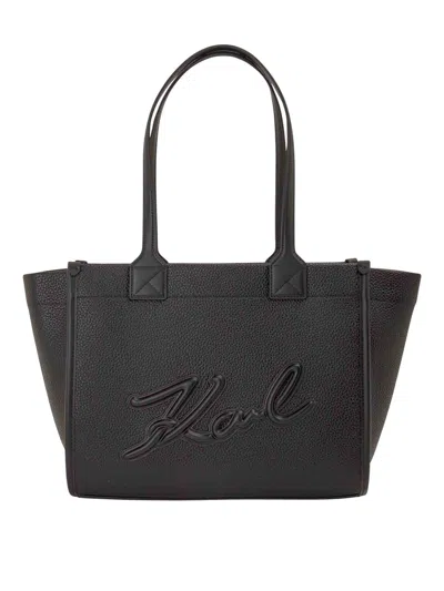 Karl Lagerfeld Shopper In Black