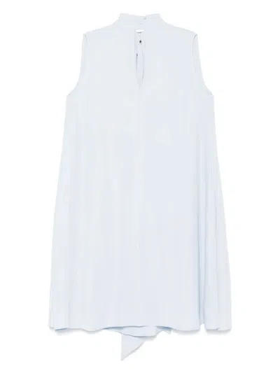 Karl Lagerfeld Short Celeste Sm Cocktail Dress In Blue