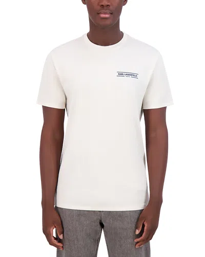 KARL LAGERFELD SHORT SLEEVE LOGO TEE