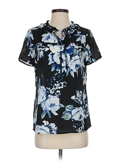 Pre-owned Karl Lagerfeld Short Sleeve Polo Shirt In Blue