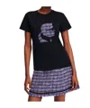 Shop Karl Lagerfeld Short-sleeved T-shirt In Black