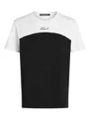 Karl Lagerfeld Short-sleeves Cotton T-shirt In Black