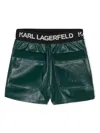 KARL LAGERFELD SHORTS WITH DECORATION