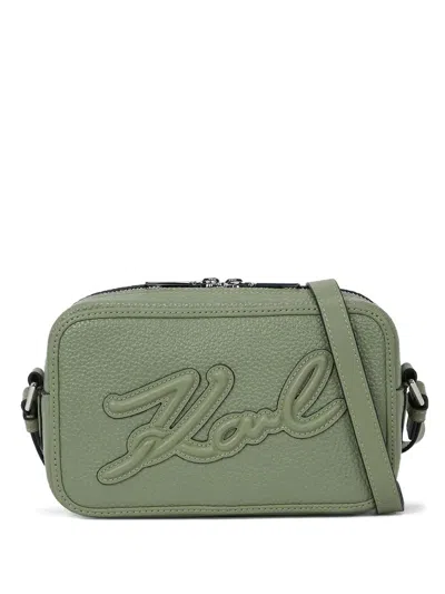 Karl Lagerfeld Signature Cross Body Bag