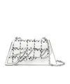 Karl Lagerfeld Signature Crossbody Bag In White
