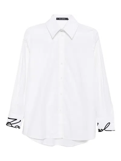 Karl Lagerfeld Woman In White
