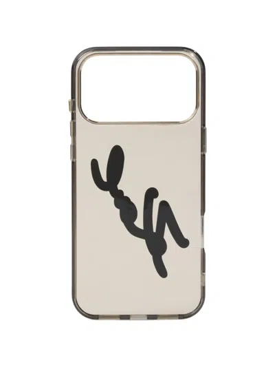Karl Lagerfeld Signature Iphone 17 Pro Max Case In Multi