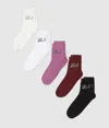 Karl Lagerfeld Signature Socks – 5 Pack In Multi