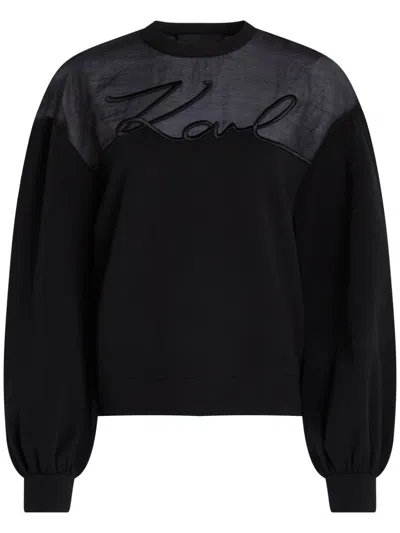 KARL LAGERFELD SIGNATURE SWEATSHIRT