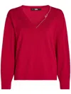 Karl Lagerfeld Signature V-neck Jumper