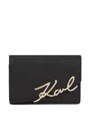Karl Lagerfeld K/signature Small Wallet In Black