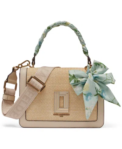 Karl Lagerfeld Simone Crossbody Satchel Bag In Neutral