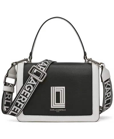 Karl Lagerfeld Simone Flap Over Crossbody Bag