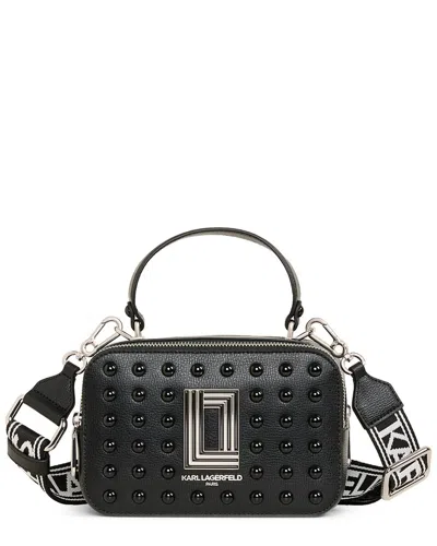 Karl Lagerfeld Simone Leather Crossbody