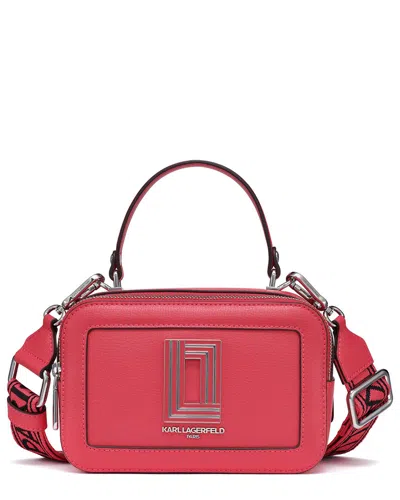 Karl Lagerfeld Simone Leather Crossbody