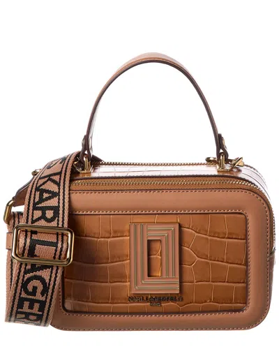 Karl Lagerfeld Simone Leather Crossbody