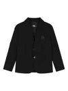Karl Lagerfeld Single-breasted Blazer In Black