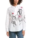 Karl Lagerfeld Karl Series Poplin Shirt In White