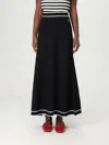 Karl Lagerfeld Knit Skirt In Black