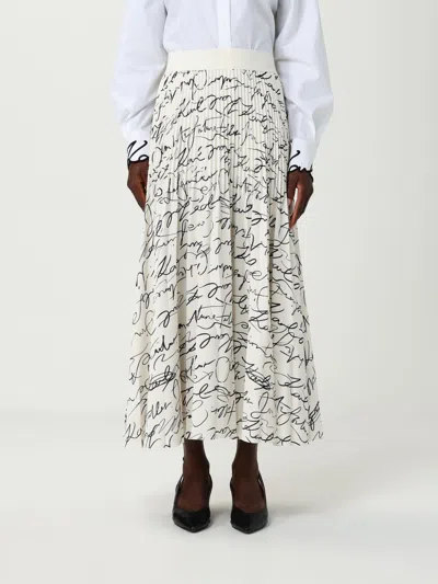Karl Lagerfeld Skirt  Woman Color White