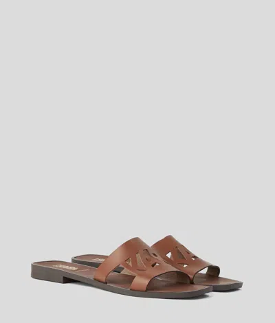 Karl Lagerfeld Skoot Ii Karl Kut-out Sandals