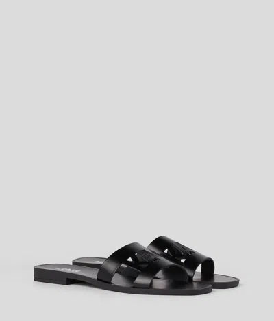 Karl Lagerfeld Skoot Ii Karl Kut-out Sandals