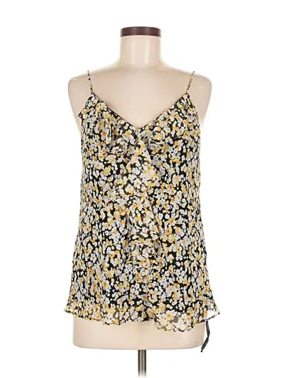 Pre-owned Karl Lagerfeld Sleeveless Blouse In Yellow