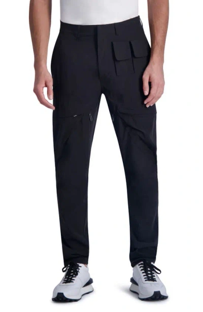 Karl Lagerfeld Slim Cargo Trousers In Black