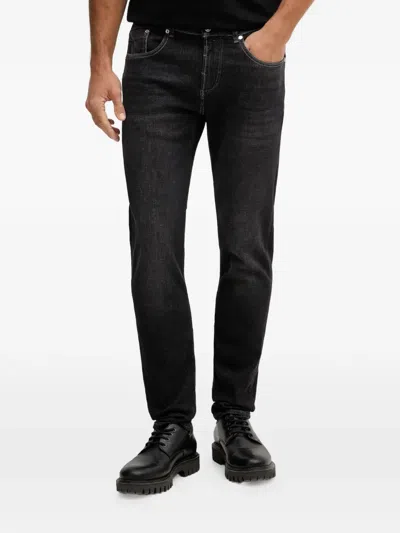 Karl Lagerfeld Slim-fit Jeans In Black