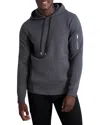 Karl Lagerfeld Pullover Hoodie In Gray