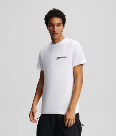 Karl Lagerfeld Slim-fit T-shirt In White