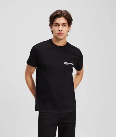 Karl Lagerfeld Slim-fit T-shirt In Black
