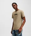 Karl Lagerfeld Slim-fit T-shirt In Nude