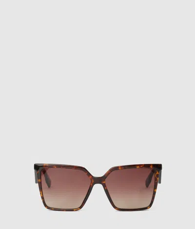 Karl Lagerfeld Slim Geometric Sunglasses