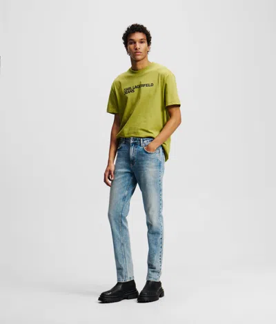 Karl Lagerfeld Slim Jeans In Blue