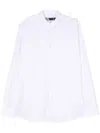 KARL LAGERFELD SLUB-TEXTURE SHIRT