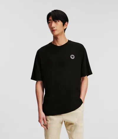 Karl Lagerfeld Small Circle Logo T-shirt