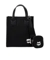 Karl Lagerfeld Small Ikonik Karl Tote Bag In Black
