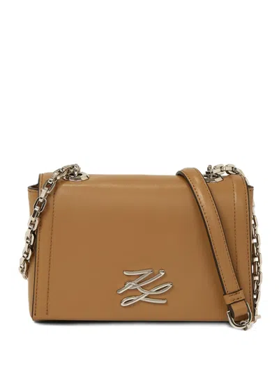 KARL LAGERFELD SMALL K/AUTOGRAPH CROSSBODY BAG
