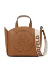 Karl Lagerfeld Small K/circle Bag In Brown