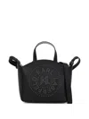 Karl Lagerfeld Small K/circle Studs Tote Bag In Black