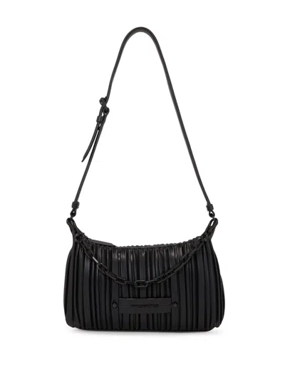 Karl Lagerfeld Small Kushion Cross Body Bag In Black