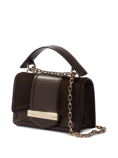 Karl Lagerfeld Small K/nova Crossbody Bag In Brown