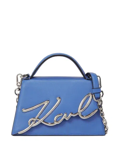 Karl Lagerfeld Small K/signature Cross Body Bag