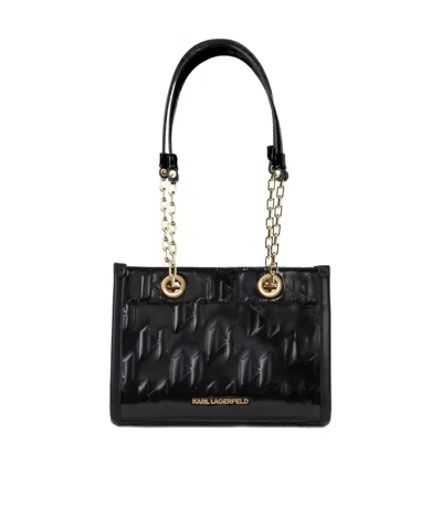 KARL LAGERFELD SMALL K/SKUARE TOTE BAG