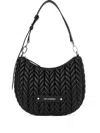 Karl Lagerfeld Small K/weave Tote Bag In Black