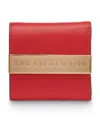 Karl Lagerfeld Snap Wallet In Red