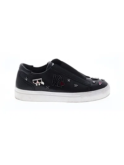 Pre-owned Karl Lagerfeld Sneakers In Black
