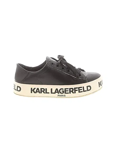Pre-owned Karl Lagerfeld Sneakers In Black